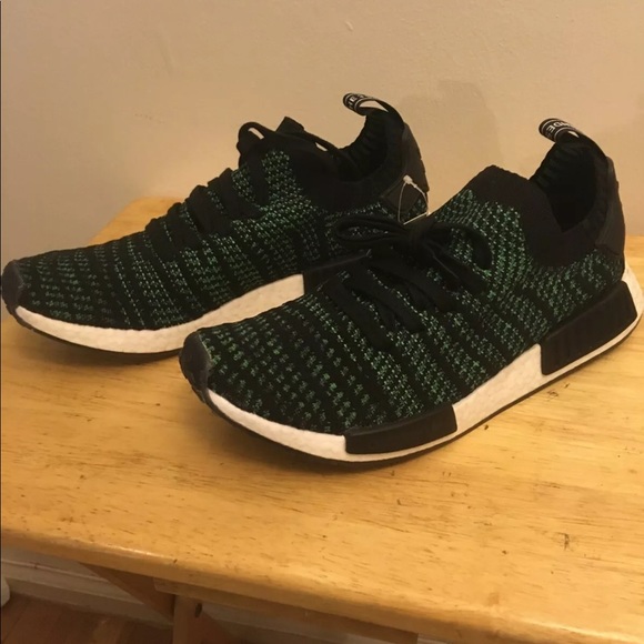 New adidas Mens Shoes 11 NMD_R1 STLT PK AQ0936 - Picture 2 of 7